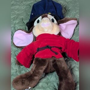 Plush Fievel Mouse 1986 Vintage